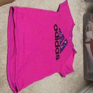 LEAVING SOON!FINAL DISCOUNT! Pink adidas sport top